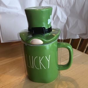 RAE DUNN “LUCKY” MUG